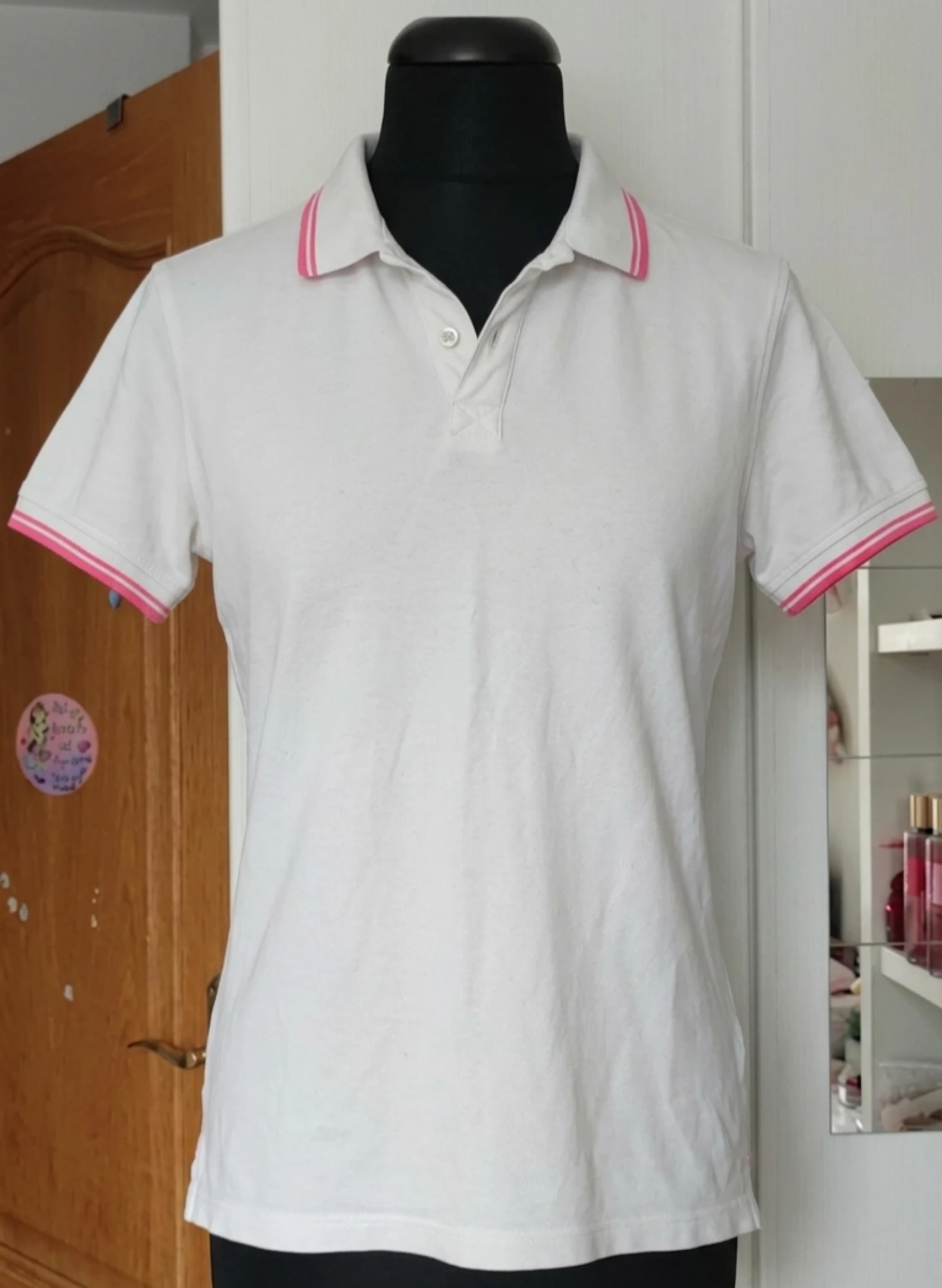 Polo blanco hombre Easy Wear Talla L / 42-44
